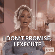 I Dont Promise I Execute Real Housewives Of Potomac GIF - I Dont Promise I Execute Real Housewives Of Potomac I Didnt Say But I Will Do It GIFs