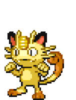 Meowth Pokemon Sticker - Meowth Pokemon Spring Stickers