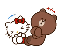 Hello Kitty Workout GIF - Hello Kitty Workout Line GIFs