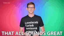 That All Sounds Great Good To Hear GIF - That All Sounds Great Sounds Great Good To Hear GIFs