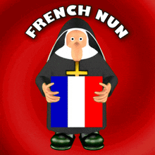 French Nun Dutch Nun GIF