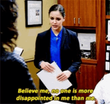 Amysantiago Disappointed GIF - Amysantiago Disappointed Brooklyn99 GIFs