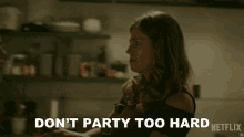 Dont Party Too Hard Robby Keene GIF
