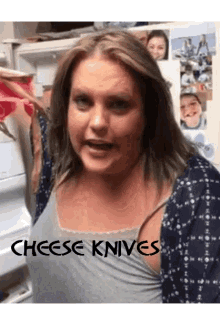 Cheese Cheese Knives GIF - Cheese Cheese Knives Eye Roll GIFs