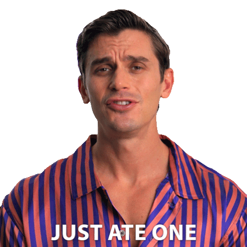 Just Ate One Antoni Sticker - Just Ate One Antoni Queer Eye Stickers