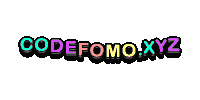 a logo for a website called codefomo.xyz