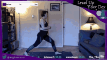 yoga level up your dex meghan caves twitch workout