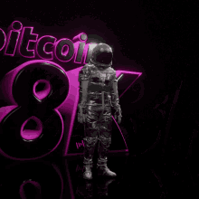Bitcoin Btc Moon GIF - Bitcoin Btc Moon Astronaut GIFs
