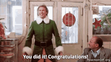 You Did It! Congratulations! GIF - Elf Will Ferrell You Did It GIFs