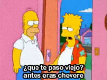 Homero Simpson Chevere GIF - Homero Simpson Chevere Viejo GIFs