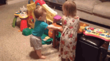 Toddler Dance Off When The Beat Drops GIF