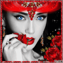 Girl Red GIF - Girl Red Flowers GIFs