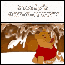 Winnie The Pooh Eating GIF - Winnie The Pooh Eating Honey GIFs