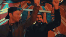 Hands In The Air Jeremy Lenzo GIF - Hands In The Air Jeremy Lenzo Brooks Betts GIFs