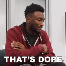 Thats Dope Marques Brownlee GIF - Thats Dope Marques Brownlee Its Awesome GIFs