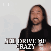 She Drive Me Crazy Steve Aoki GIF - She Drive Me Crazy Steve Aoki Elle GIFs