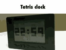 Tetris Clock GIF - Tetris Clock Time GIFs