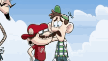 Mario Luigi GIF - Mario Luigi Happy GIFs