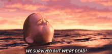 8) Too Much Alcohol Is Not Fun GIF - We Survived Were Dead Incredibles GIFs