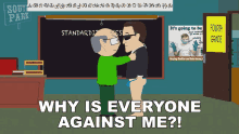 why is everyone against me mr garrison mr service south park s24e2