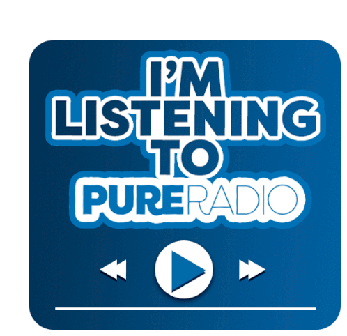 Pure Radio Pure Sticker - Pure Radio Pure Radio Stickers
