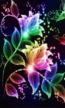Flower Sparkle GIF - Flower Sparkle GIFs