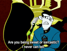 Kim Possible Dr Drakken GIF - Kim Possible Dr Drakken Are You Being Sweet Or Sarcastic GIFs