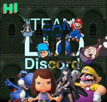 hi team lud discord characters video game