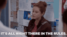 Greys Anatomy April Kepner GIF - Greys Anatomy April Kepner Its All Right There In The Rules GIFs