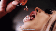 I Take My Vitamins Drink Medicine GIF - I Take My Vitamins Drink Medicine Overdose GIFs