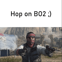 Hop On Bo2 GIF - Hop On Bo2 Call Of Duty GIFs