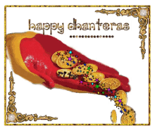 Happy Dhanteras Candle GIF - Happy Dhanteras Candle Coin GIFs