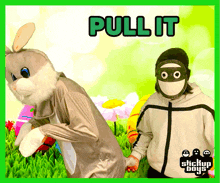 Stickupboys Easter GIF - Stickupboys Easter Pull GIFs