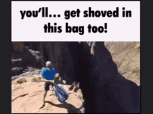 Limbus Company You'Ll Get Shoved In This Bag Too GIF - Limbus Company You'Ll Get Shoved In This Bag Too Bag GIFs
