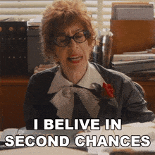 I Believe In Second Chances Asst Principal Mcgee GIF - I Believe In Second Chances Asst Principal Mcgee Grease Rise Of The Pink Ladies GIFs