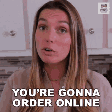 Youre Gonna Order Online Emily Brewster GIF - Youre Gonna Order Online Emily Brewster Food Box Hq GIFs