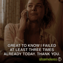 Great To Know I Failed At Least Three Times Already Today GIF