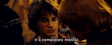 Mental GIF - Harry Potter Daniel Radcliffe Its Completely Mental GIFs