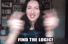 Ilenia Zodiaco Logic GIF - Ilenia Zodiaco Logic No Logic GIFs