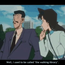 Kogoro Mouri GIF - Kogoro Mouri Walking Library GIFs