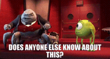 Monsters Inc Mr Waternoose GIF - Monsters Inc Mr Waternoose Does Anyone Else Know About This GIFs