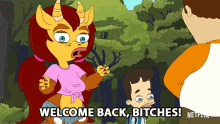 welcome back bitches connie the hormone monstress big mouth season4 happy