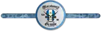 a sticker with a skull and the words marabunta grande on it