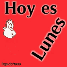 Hoy Es Lunes Today Is Monday GIF - Hoy Es Lunes Today Is Monday Week Start GIFs