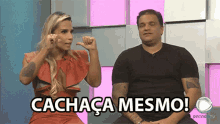 Cachaca Mesmo Taty E Marcelo GIF - Cachaca Mesmo Taty E Marcelo Power Couple Brasil GIFs
