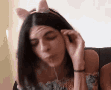 Afonsinha Agathar Spit GIF - Afonsinha Agathar Spit Cat Ears GIFs