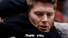 Thank You Dean Winchester GIF - Thank You Dean Winchester Hug GIFs