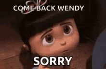 Agnes Sorry GIF