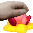 Kirby Petpet Sticker - Kirby Petpet Stickers