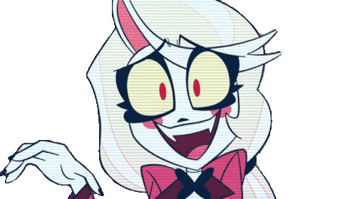 Hi There Charlie Morningstar Sticker - Hi There Charlie Morningstar Hazbin Hotel Stickers